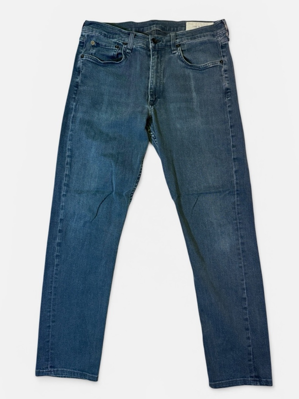 Rag & Bone mens 32x32 slim fit blue stretch denim blue jeans EUC